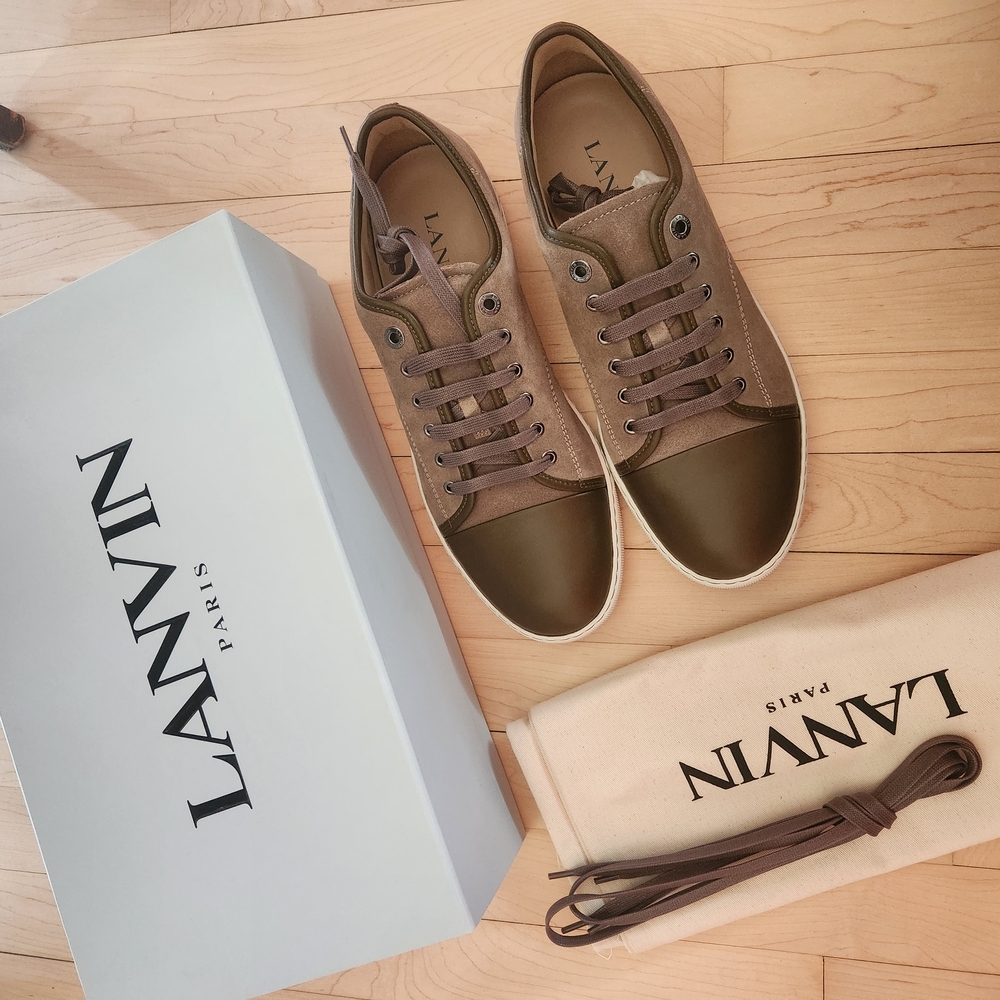 Lanvin Men's Brown Sneakers